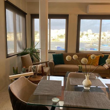 セント・ポールズ・ベイA Sea View Maisonette Right On The Waters Edge.アパートメント エクステリア 写真